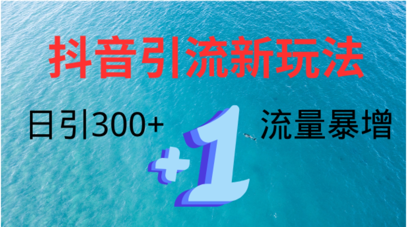 创业粉高效引流，抖音工具号玩法4.0，日引300+-易学副业