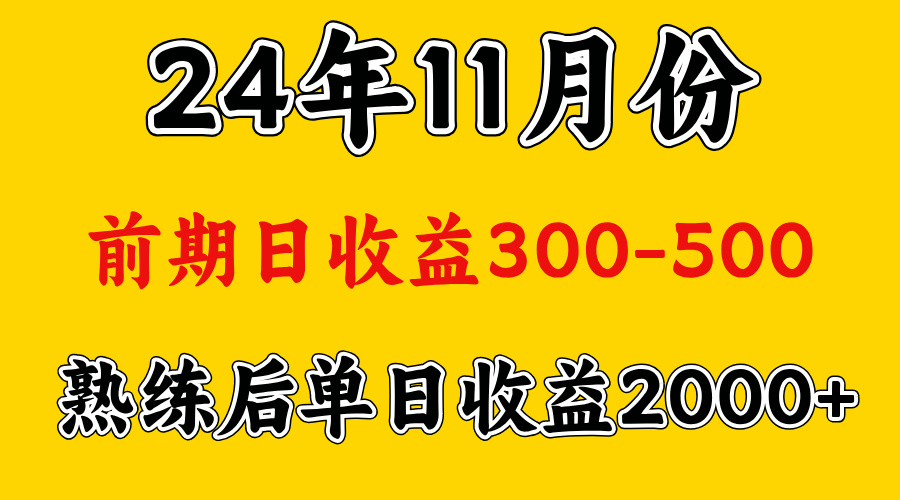 轻资产项目，前期日收益500左右，后期日收益1500-2000左右，多劳多得-易学副业