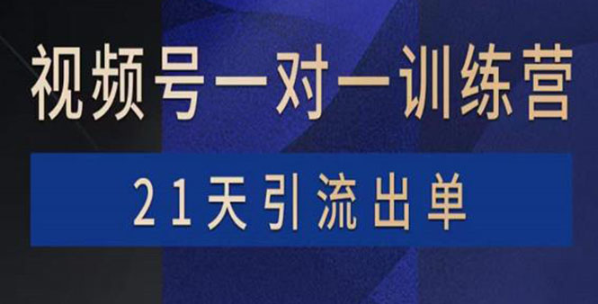 【副业项目4068期】视频号训练营：带货，涨粉，直播，游戏，四大变现新方向，21天引流出单-易学副业
