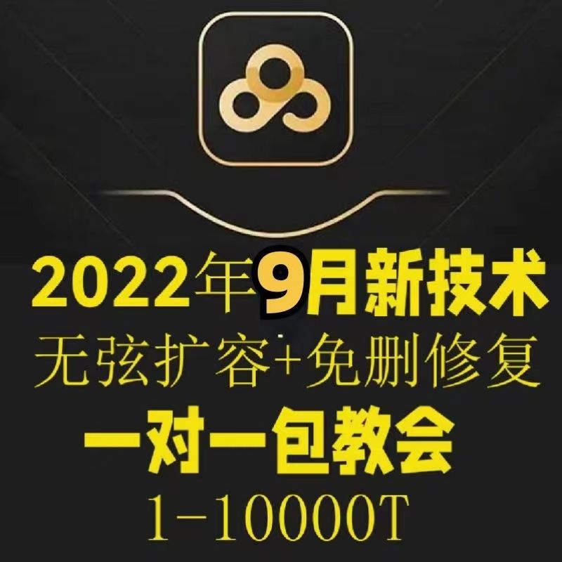 【副业项目40312期】2022年9月最新百度网盘无限扩容技术，外面卖599的，自用或出售都可以-易学副业