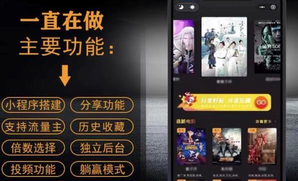 【副业项目4133期】影视小程序搭建教程，号称日入300＋【源码+教程】-易学副业