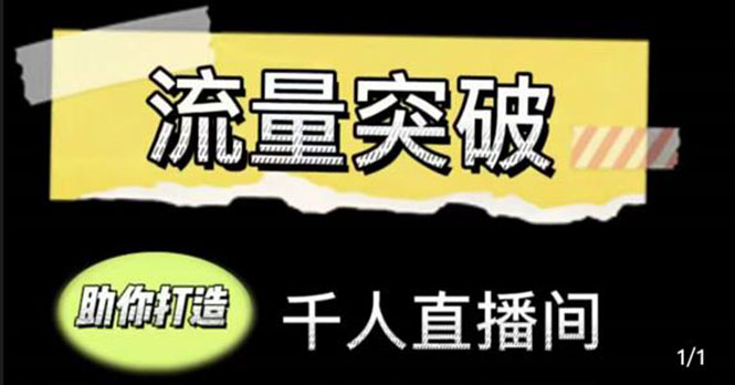 【副业项目4460期】直播运营实战视频课,助你打造千人直播间(14节视频课)-易学副业