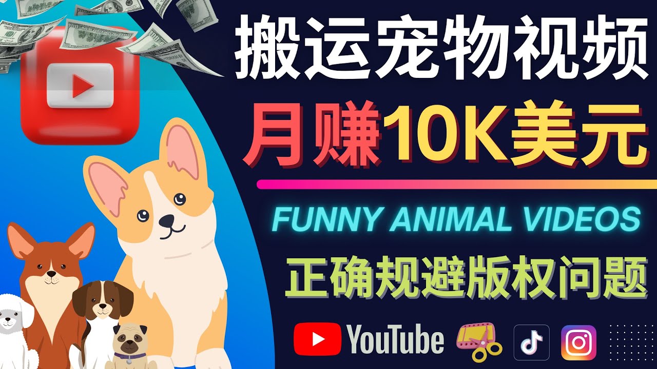 【副业项目4509期】搬运TIKTOK视频到YouTube，并进行二次创作，月赚1万美元以上-易学副业