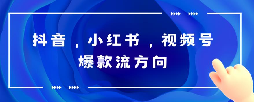 【副业项目6104期】抖音，小红书，视频号爆款流视频制作，简单制作掌握流量密码-易学副业