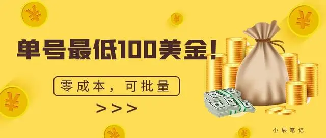 【副业项目7144期】单号最低100美金，零成本，小白无脑操作-易学副业