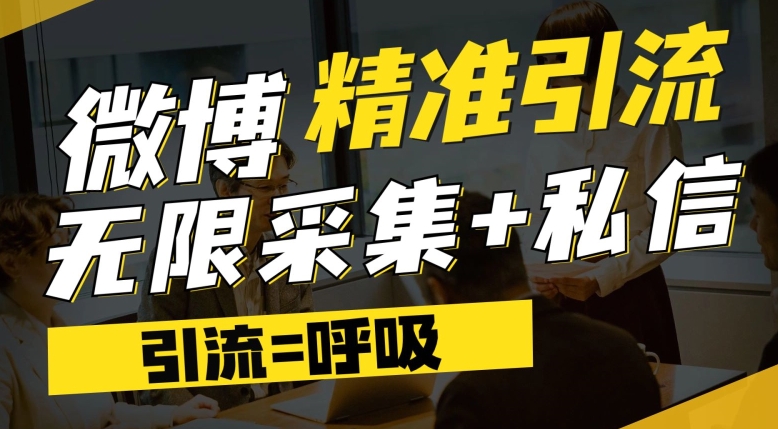 【副业项目7606期】微博最新引流技术，软件提供博文评论采集+私信实现精准引流【揭秘】-易学副业