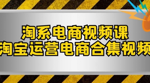 【副业项目8013期】淘系-电商视频课，淘宝运营电商合集视频-易学副业