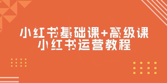 小红书基础课+高级课-小红书运营教程（53节视频课）-易学副业