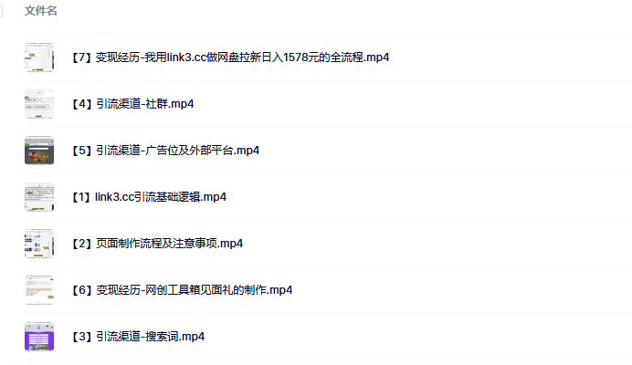link3.cc聚合链接引流，日引流50＋精准粉-易学副业